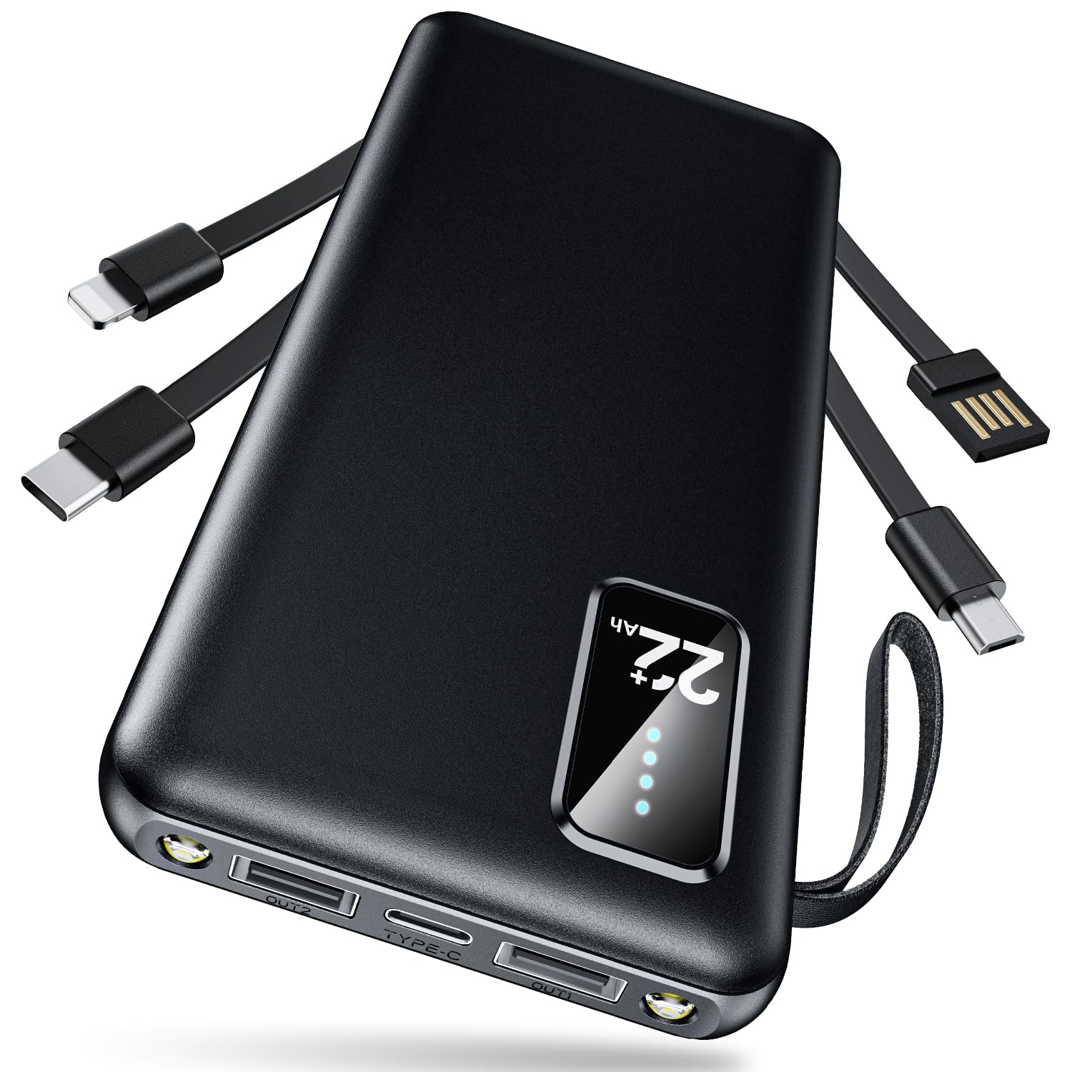 Amazon | モバイルバッテリー 大容量 【2026最適化設計・22800mAh 大